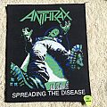 Anthrax - Patch - Anthrax - Spreading The Disease - Back Patch