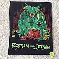 Flotsam And Jetsam - Patch - Flotsam And Jetsam - Doomsday For The Deceiver - Vintage Back Patch