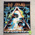 Def Leppard - Patch - Def Leppard - Hysteria - Vintage Back Patch