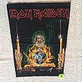 Iron Maiden - Patch - Iron Maiden - Seventh Son Of A Seventh Son - Clairvoyant - Vintage Back Patch -...