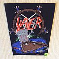 Slayer - Patch - Slayer - Postmortem - Reign In Pain - 1989 Slayer - Back Patch