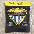 Anthrax - Patch - Anthrax - We are the law - Brockum - Back Patch (sealed) 1988
