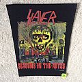 Slayer - Patch - Slayer - Seasons In The Abyss - 1990 Slayer - Brockum - Back Patch