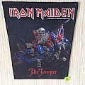 Iron Maiden - Patch - Iron Maiden - The Trooper - 1983 Iron Maiden Holdings - Back Patch