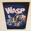 W.A.S.P. - Patch - W.A.S.P. - The Real Me - 1989 Animal Inc. - Back Patch