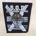 S.O.D. - Patch - S.O.D. - Speak English Or Die - Boot Backpatch