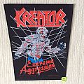 Kreator - Patch - Kreator - Extreme Aggression - 1990 Drakkar Promotion - Razamataz - Back Patch