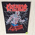 Kreator - Patch - Kreator - Extreme Aggression - 1990 Drakkar Promotion - Razamataz - Back Patch