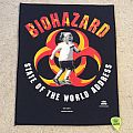 Biohazard - Patch - Biohazard - State Of The World Adress - Back Patch - 1994 - Razamataz