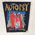 Autopsy - Patch - Autopsy - Acts Of The Unspeakable - 1993 Peaceville Records - Razamataz - Back...