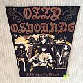 Ozzy Osbourne - Patch - Ozzy Osbourne - No Rst For The Wicked - 1989 Monowise, Ltd. - Back Patch