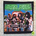 Overkill - Patch - overkill taking over vintage back patch