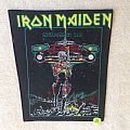Iron Maiden - Patch - Iron Maiden - Somewhere On Tour - Vintage Backpatch