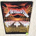 Metallica - Patch - Metallica - Master Of Puppets - Vintage Back Patch