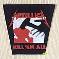 Metallica - Patch - Metallica - Kill 'Em All - Vintage Back Patch