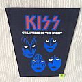 Kiss - Patch - Kiss - Creatures Of The Night - Vintage Back Patch