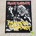 Iron Maiden - Patch - Iron Maiden - The Number Of The Beast - Small Vintage Back Patch