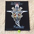Protector - Patch - Protector - Misantropy - 1991 Major Records - Back Patch - Razamataz