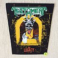 Testament - Patch - Testament - The Legacy - Green Logo - Vintage Back Patch