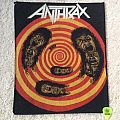 Anthrax - Patch - Anthrax - State Of Euphoria - Vintage Back Patch