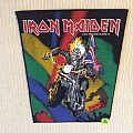 Iron Maiden - Patch - Iron Maiden - Maiden England - 1989 Iron Maiden Holdings - Back Patch