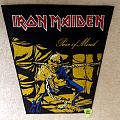 Iron Maiden - Patch - Iron Maiden - Piece Of Mind - Vintage Backpatch