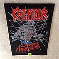 Kreator - Patch - Kreator - Extreme Aggression - 1990 Drakkar Promotion - Razamataz - Back Patch