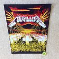Metallica - Patch - Metallica - Master Of Puppets - Vntage Backpatch - Yellow Version