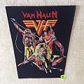 Van Halen - Patch - Van Halen - David Lee Roth + Eddie Van Halen - Vintage Backpatch