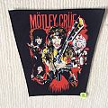 Mötley Crüe - Patch - Mötley Crüe - Band Picture - Red Logo - Vintage Back Patch