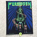 Forbidden - Patch - Forbidden - Twisted Into Form - 1990 Forbidden - Rzamataz - Back Patch