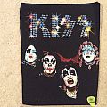 Kiss - Patch - Kiss - Same - Back Patch Vintage