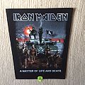 Iron Maiden - Patch - Iron Maiden - A Matter Of Life And Death - 2011 Iron Maiden Holdings Ltd. - Back...