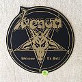 Venom - Patch - Venom - Welcome To Hell - Round Backpatch