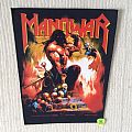 Manowar - Patch - Manowar - Agony And Ecstacy - 1994 Manowar - Razamataz - Back Patch