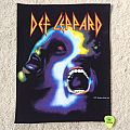 Def Leppard - Patch - Def Leppard - Hysteria Faces - 1987 Bludgeon Riffola Ltd. - Back Patch