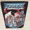 Accept - Patch - Accept - Metal Heart - Red/Blue Version - Vintage Back Patch