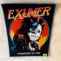 Exumer - Patch - Exumer - Possessed By Fire - Blue Border - Woven Backpatch