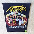 Anthrax - Patch - Anthrax - State of Euphoria - Band Comic - Back Patch