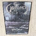 Obituary - Patch - Obituary - World Demise - 1993 Blue Grape Merchandising - Razamataz - Back Patch