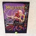 Megadeth - Patch - Megadeth - Peace Sells... But Who's Buying? - Version 2 - Black Background -...