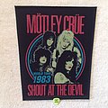 Mötley Crüe - Patch - Mötley Crüe - Shout At The Devil World Tour 1983 - 2018 Mötley Crüe -...