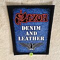 Saxon - Patch - Saxon - Denim And Leather - 2020 Saxon Razamataz Backpatch