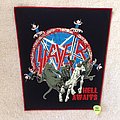 Slayer - Patch - Slayer - Hell Awaits - Red Border - Backpatch