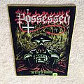 Possessed - Patch - Possessed - The Eyes Of Horror - 2020 Possessed Burning Leather Backpatch -...