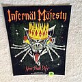 Infernal Majesty - Patch - Infernal Majesty - None Shall Defy - 2021 Infernal Mäjesty Burning Leather...