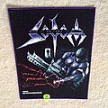 Sodom - Patch - Sodom - Tapping The Vein - 2021 Sodom Burning Leather Backpatch - Purple Border