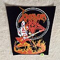 Venom - Patch - Venom - Cronos On Fire - Backpatch Black Border