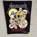 Metallica - Patch - Metallica - Shortest Straw - 1989 Metallica - Brockum - Backpatch