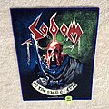 Sodom - Patch - Sodom - In The Sign Of Evil - 2020 Sodom Burning Leather Backpatch - Blue Border